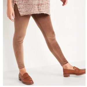 OLD NAVY Maternity Full Panel Velour Leggings